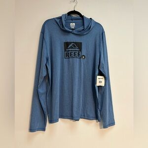 Reef Blue Long Sleeve Tee